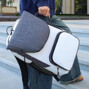 Sac à dos de badminton imperméable et tendance, 2 raquettes, sac de voyage multifonctionnel, sac de sport 30-40L, sac à raquettes Oxford, sac de week-end en plein air - Product Image 3
