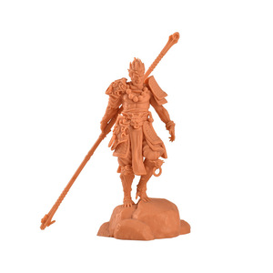 Figurine imprimée en 3D Runhua, résine de cire rouge SLA, modèle personnalisé pour la conception industrielle et le prototypage - Product Image 1