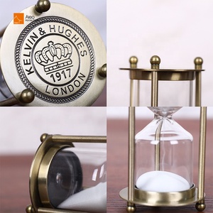 Promotion Exceptionnelle : <span class=keywords><strong>Sablier</strong></span> Géant Fait Main au Design Art Déco, 60 Minutes, avec Cadre Métallique – Idéal Cadeau d'Anniversaire - Product Image 3