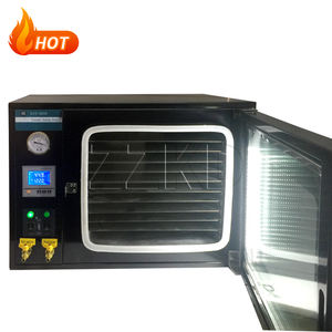 110v/220v Lab Vacuum <b>Drying</b> Oven Stainless Steel Vacuum <b>Drying</b> Chamber Vacuum <b>Drying</b> Oven with Single-stage Pump - Product Image 5