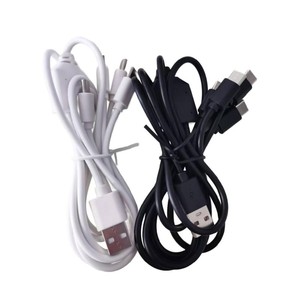 كابل شحن USB-A إلى 4 منافذ USB-<span class=keywords><strong>C</strong></span> بطول 1 متر/3.3 قدم، كابل طاقة للهواتف المحمولة والأجهزة اللوحية والأجهزة الأخرى ذات منفذ USB-<span class=keywords><strong>C</strong></span>، معتمد من CE وROHS - Product Image 2