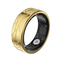 Anillo Inteligente de Salud con Monitor de Frecuencia Cardíaca 24H, Oxígeno en Sangre, Sueño y Ciclo Menstrual, Resistente al Agua IP68, Carga Inalámbrica, IA