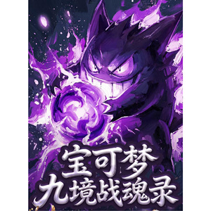 Tarjetas Coleccionables de Anime Japonés, Acrílicas, con Diseño de Pokémon, Nueve Reinos, Batalla de Espíritus, Tarjetas de Arte para Fans, Venta al Por Mayor - Product Image 1