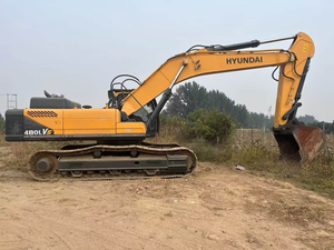 Hyundai R485lvs de segunda mano, excavadora usada, precio bajo, maquinaria de construcción usada en venta - Product Image 4