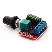 Regulador de velocidad del motor PWM DC 5V-35V Interruptor de control de velocidad 5A Función de interruptor Atenuador LED