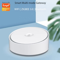 Passerelle intelligente sans fil Tuya Zigbee 3.0 WIFI trois-en-un améliorée, produits pour la maison intelligente multimodes