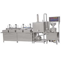 Machine à tofu instantané commerciale entièrement automatique, équipement de traitement intégré du lait de soja et du tofu pour restaurants et commerces alimentaires