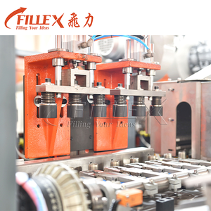 Hoàn toàn tự động 12000bph Pet uống nước chai căng thổi khuôn máy 8 khoang SMC thành phần quay-động cơ bơm - Product Image 5