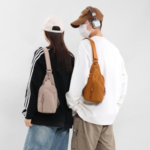 Bolso <span class=keywords><strong>Bandolera</strong></span> de Nylon Personalizado al por Mayor con Logotipo, Riñonera Ligera, Bolso Cruzado Casual Deportivo de un Solo Hombro para Hombres y Mujeres - Product Image 2
