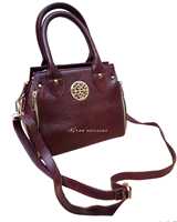 Sac à main en cuir véritable de motif crocodile et grain imperméable marron chocolat pour femmes-personnalisé pour les grossistes