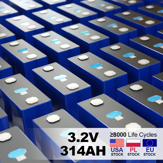 11000 Long Cycles 3.2V LiFePO4 Cell 50Ah 200Ah 280Ah Lithium Batteries for Solar Storage and EV Power Supply