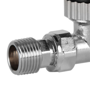 Avonflow riscaldamento centralizzato ABS cromo bianco OEM produttore pannello radiatore TRV valvola termostatica del radiatore - Product Image 6