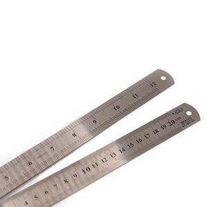 20/30/50cm Stainless Steel Double Sided Straight Ruler - View #10