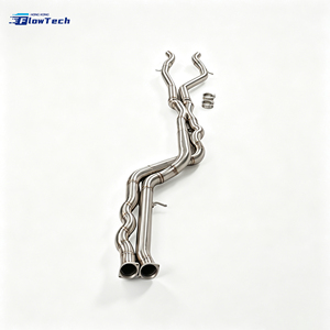 Tubo Intermedio de Acero Inoxidable 304 de Longitud Igual para BMW F80 M3 F82 M4 S55 3.0T, Escape de Alto Rendimiento con Resonador - Product Image 2