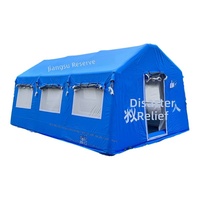 Tente de secours d'urgence Jinglufa pour les affaires civiles, résistante aux inondations et aux tremblements de terre, en tissu Oxford, structure à trois couches