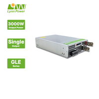 Alimentation à découpage simple LYNN GLE-3000S-110V, garantie 5 ans, certification CE, 110V 27.3A, efficacité 93.2%, 47-63Hz
