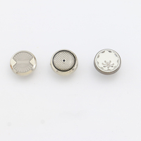 Bouton d'usine OEM ODM Abaya Thobe en alliage de zinc 4 parties bouton motif Logo marque bouton pression en métal personnalisé pour vêtements
