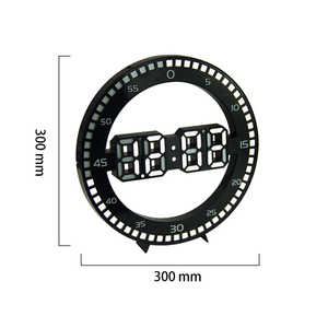 <span class=keywords><strong>Reloj</strong></span> de Pared Electrónico Digital 3D LED Grande para Decoración del Hogar y Oficina, <span class=keywords><strong>con</strong></span> Calendario, Temperatura y Función de <span class=keywords><strong>Reloj</strong></span> de Mesa - Product Image 2