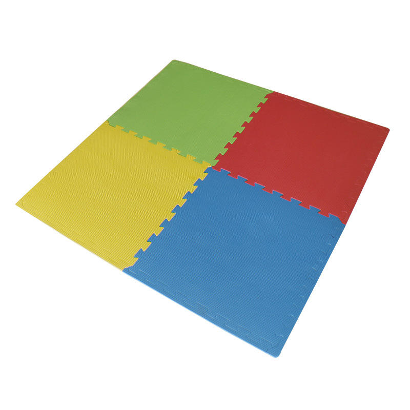 Triangle pattern (red, yellow, blue, green)