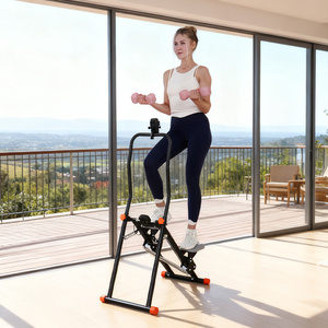 <span class=keywords><strong>Meilleur</strong></span> vendeur d'escaladeur d'escalier pour la maison, machine d'escalade de montagne, entraînement physique avec cadre stable, guidon réglable - Product Image 4