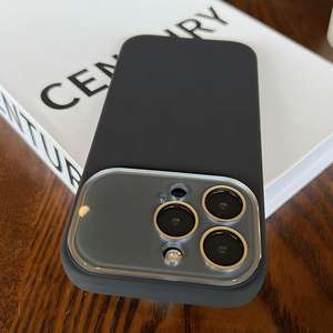 Coque de téléphone en silicone liquide avec grande fenêtre pour iPhone 17 Pro, protection intégrale pour iPhone 16 avec protecteur d'objectif en verre 15 - Product Image 4