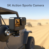 Cámara de Acción Impermeable 5K con Precio de Fábrica, Cámara de Video CMOS Portátil 170 °   Cámaras Deportivas para Ciclismo al Aire Libre con Pantalla HD de 2.2 Pulgadas y Wifi V11
