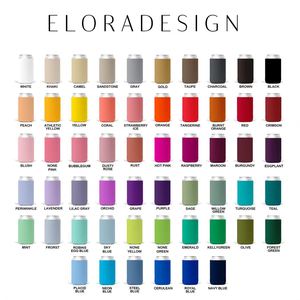 Refroidisseur de canettes réutilisable en néoprène isolé, personnalisé avec logo et monogramme, pour garder au frais, 12 oz, vert sauge, pour mariage - Product Image 2