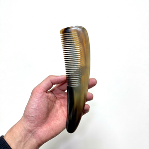 หวีเขาควายพรีเมียม อุปกรณ์จัดแต่งทรงผมแบบดั้งเดิมทำด้วยมือ - Product Image 1