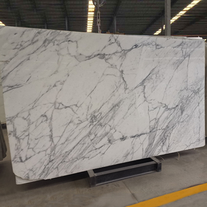 Marmol marbre blanc tavolo da pranzo rotondo di dimensioni personalizzate statuario di neve naturale marmo bianco per controsoffitti della cucina - Product Image 5