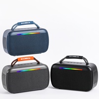 Altavoz Bluetooth de Alta Potencia, Sistema de Audio Portátil para Exteriores, Subwoofer Inalámbrico, TF, USB, AUX, RGB, EQ, TWS, Radio FM