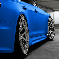Velg Tempa Chrome Ringan Model Terbaru Custom 5x108 5x112 5x114.3 5x120 untuk BMW M3 M4 M5 Audi RS3 RS5 Mercedes Benz Porsche