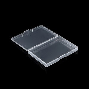 Transparent Rectangular Plastic Storage Box Large Size Covered For Screws Fishing Gear Jewelry Cards Cross Border Use - Product Image 3