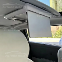 Moniteur de divertissement arrière HD grand écran pliable électrique pour voiture de luxe – Amélioration intérieure