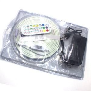 Ruban LED néon RGB en cuivre certifié IP67 avec contrôleur de synchronisation musicale, CRI <span class=keywords><strong>90</strong></span> et économie d'énergie pour la décoration murale et paysagère DIY - Product Image 3