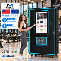 Distributeur automatique de boissons protéinées en poudre avec écran tactile et porte automatique, distributeur de compléments alimentaires, vente en gros OEM ODM