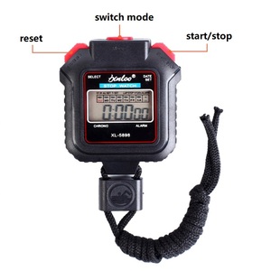 XL-5898 Lap chia kỹ thuật số Đồng hồ bấm giờ hẹn giờ với đồng hồ lịch, hiển thị lớn dừng xem cho huấn luyện viên thể thao bơi chạy - Product Image 4