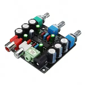 DC XR1075 BBE C cuit Board Tone Adju ment Volume Control Power Amplifier Upgrade DIY 2 channel