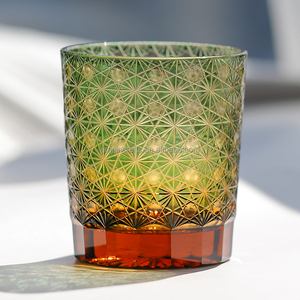 Nhật Bản Phong Cách Kiriko Khắc Pha Lê Thủy Tinh <span class=keywords><strong>Whisky</strong></span> Brandy Cup Cho Thanh Đám Cưới Hoặc Khách Sạn Sử Dụng - Product Image 4