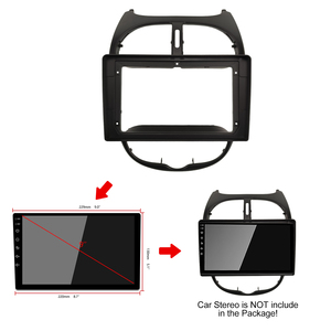 HD Màn Hình Cảm Ứng 9 ''Android 9.0 Car DVD <span class=keywords><strong>Player</strong></span> Cho Peugeot 206 2001-2016 Với AUX WIFI GPS Navigation Đài Phát Thanh - Product Image 5