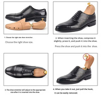 Embauchoirs en cèdre réglables anti-plis et anti-déformation, écologiques et durables, pour baskets et chaussures en cuir pour hommes
