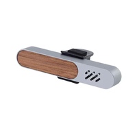 Diffuseur de parfum pour voiture en métal, clip de ventilation, logo gravé au laser personnalisé, huile essentielle, désodorisant, évaporation naturelle, sans électricité, portable