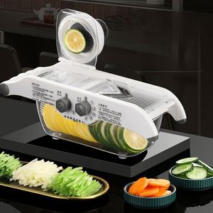 Multifunctional Stainless Steel Lemon Slicer Household Vegetable Fruit Cutter Including <b>Potato</b> Milk Tea Shop Commercial Plastic - Product Image 1