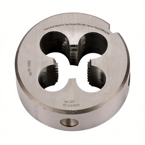 Hand And <b>Machine</b> Gas Round Die Hss Ta1702 Din En 24231 Iso 228 Tolerance <b>Thread</b> <b>Rolling</b> Die - Product Image 2