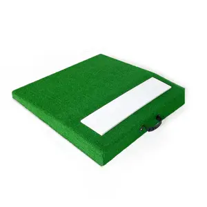 Lanciatore di Baseball portatile Mound e Softball Pitching pendio Pad