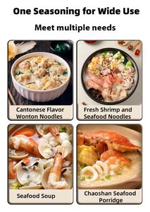 Condimento per Zuppa di Wonton Polvere di Gamberi Essiccati Brodo di Pollo Istantaneo Mix 1kg per Wonton Noodles Dim Sum e Piatti a Base di Ravioli - Product Image 2