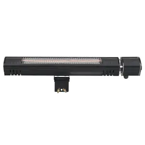 1500W / 2000W Elektrische Infrarood Patio Aluminium Radiant Outdoor Heater Waterdicht Met Afstandsbediening IPX5