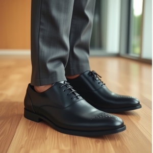 รองเท้าหนังผู้ชายสไตล์คลาสสิกหรูหราใหม่สำหรับงานเลี้ยงธุรกิจทางการรองเท้าแต่งงานสั่งทำได้ - Product Image 6