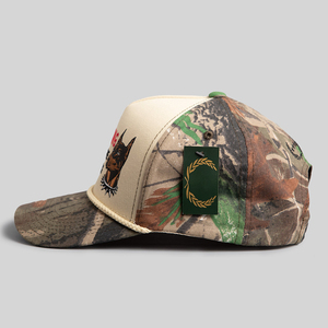 Biểu tượng tùy chỉnh Trucker Hat cho nam giới Vải bọt <span class=keywords><strong>cap</strong></span> với thêu lưới trở lại gorras ngụy trang camo Rope cho Casual & bãi biển cảnh - Product Image 4