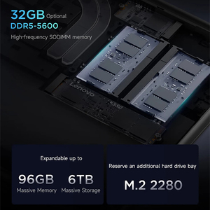สินค้าใหม่ปี 2026 XiaoXin Pro 16 Core UItra5-336H/UItra7-356H แรม 32GB SSD 1TB หน้าจอ 16 นิ้ว 2.8K OLED 120Hz ระบบปฏิบัติการ Windows 11 Personal Home - Product Image 1