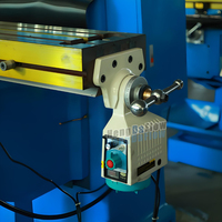 Machine de fraisage universelle verticale/horizontale à tourelle manuelle M5W de haute qualité, robuste et de précision, HengDaFlow 380V/220V